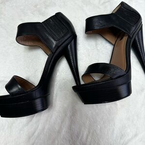 Rachel Zoe Elegant Black High Heel Sandals